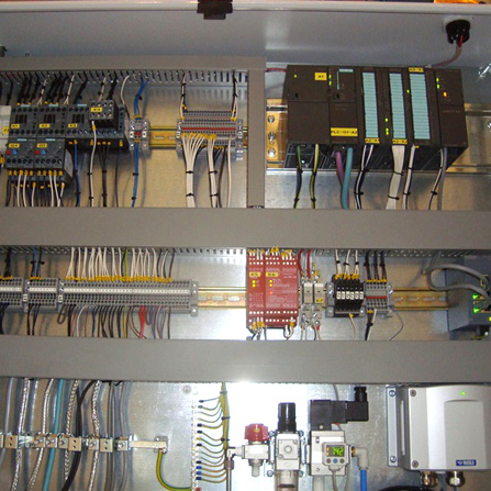 Construction of process and control cabinets